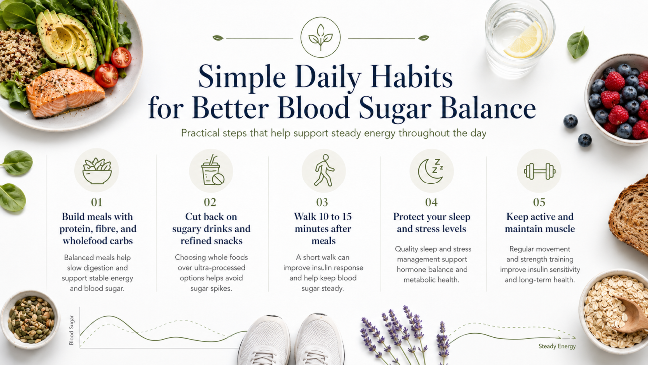 Simple Daily Habits for Better Blood Sugar Balance