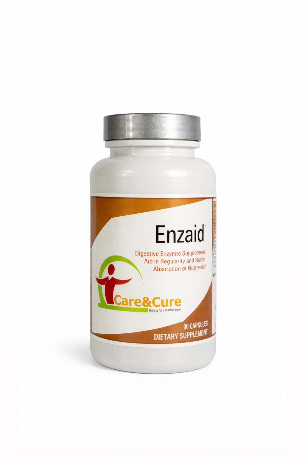 Enzaid vegetarian digestive enzyme supplement 90 capsules UK Care and Cure