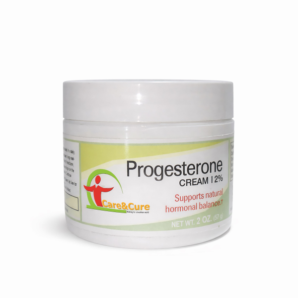 Progesterone Cream 2% USP natural hormonal balance UK Care and Cure