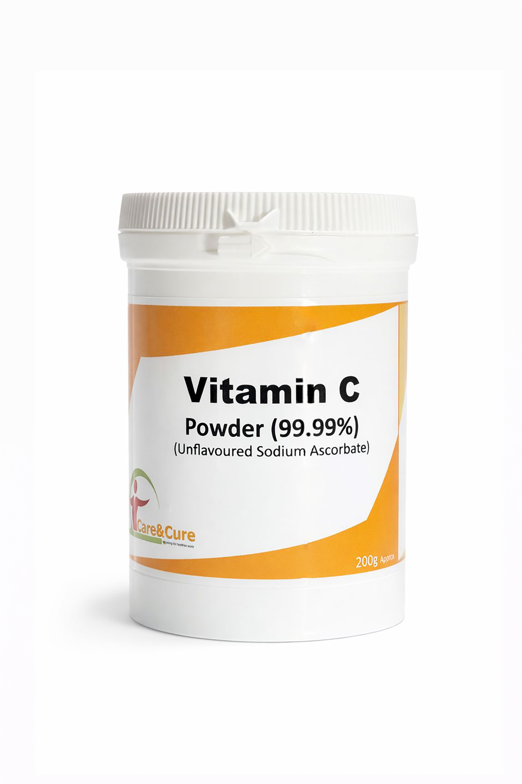 Vitamin C powder 99.99% pure unflavoured ascorbic acid 200g UK