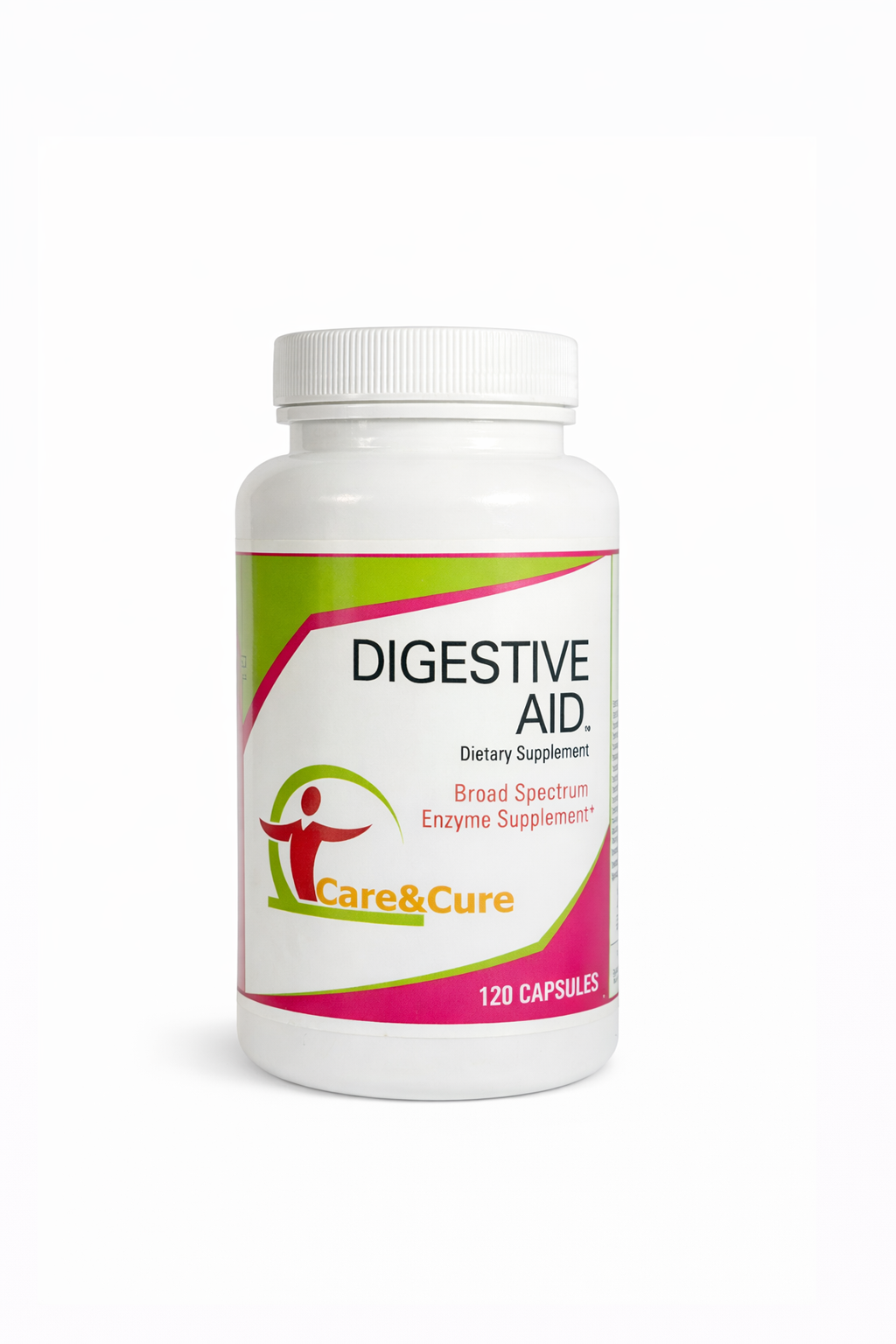Digestive Aid broad spectrum enzyme supplement 120 capsules UK