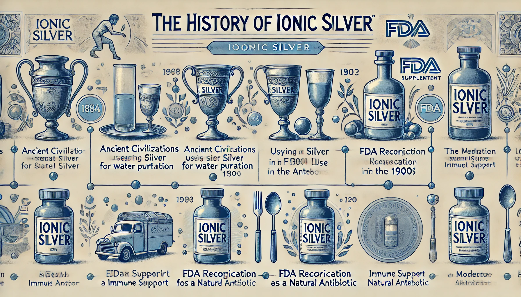 The History of Ionic Silver