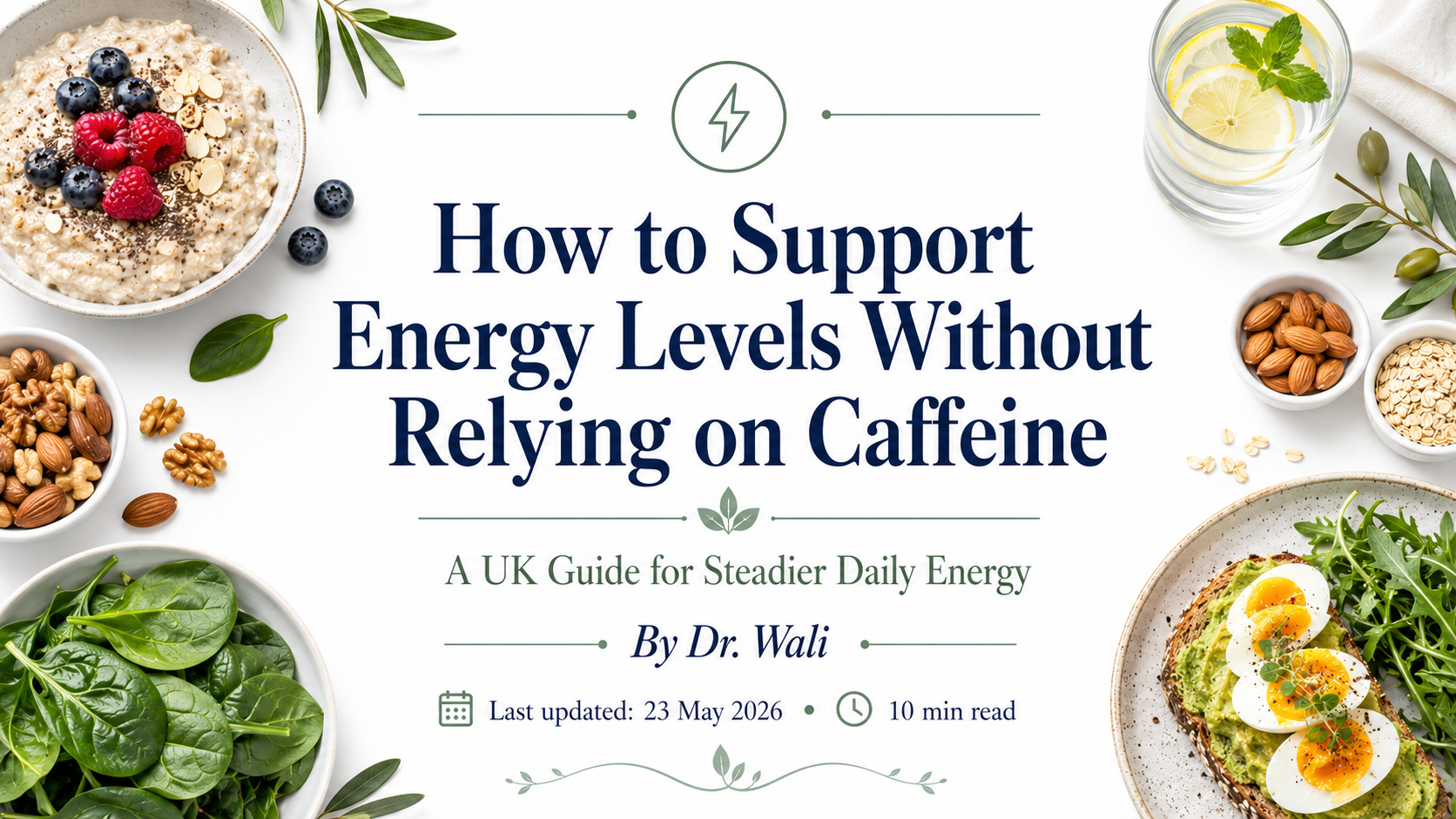 How to Support Energy Levels Without Caffeine